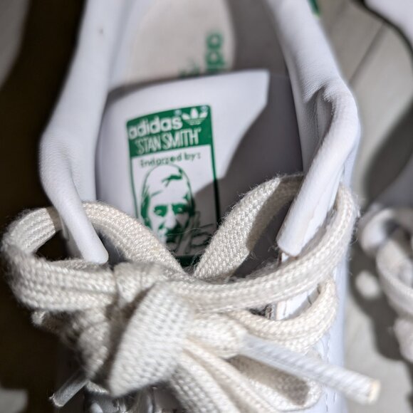Adidas Mens Stan Smith White Fashion Sneaker Size 8.5 - Picture 4 of 4